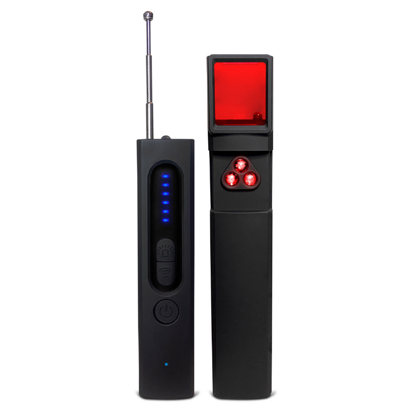 1 Year Warranty - Hidden Camera Detector (Military Grade, with built-in RF and GPS Tracking Detection)